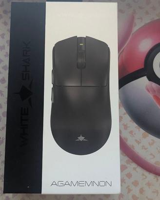 Mouse Gaming Wireless White Shark Agamemnon – 30.0