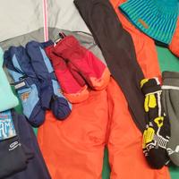 Abbigliamento neve bambino 8 anni