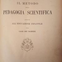 Montessori Metodo Pedagogia Scientifica 1909 prima