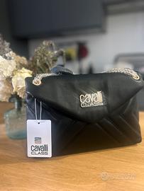 Borsa con catenella Nuova nera