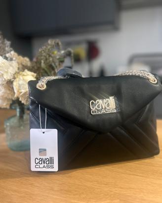 Borsa con catenella Nuova nera
