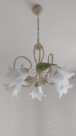 Lampada e coppia di abat-jour. Perfetti 