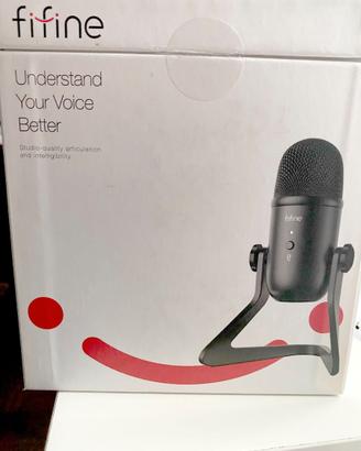 Microfono USB da scrivania Fifine K678q