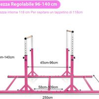 Parallele Doppie per Ginnastica