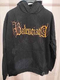 Felpa Balenciaga con cappuccio taglia S 