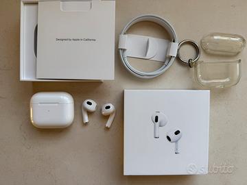 Auricolari Apple Airpods 3 + cover Spigen