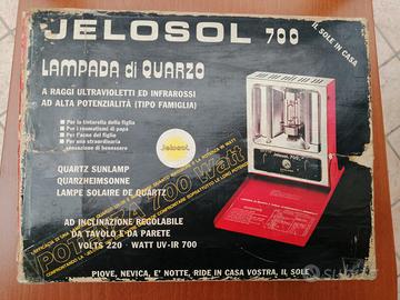 Lampada abbronzante vintage