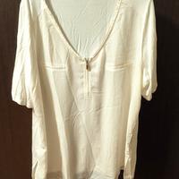 maglia  bianco sporco/panna