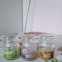 set 3 candele profumate