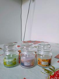 set 3 candele profumate