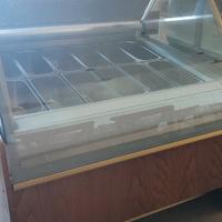 Vetrina freezer per gelati artigianali