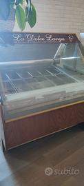 Vetrina freezer per gelati artigianali