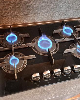 Piano cottura a Gas Hotpoint Ariston