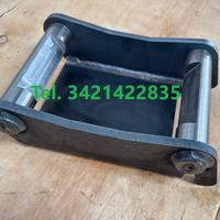 Piastra AR CR adattatore da saldare benne e selle