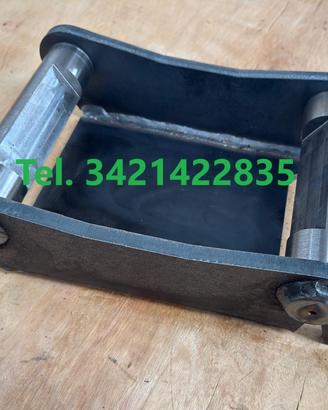 Piastra AR CR adattatore da saldare benne e selle