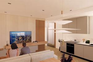 Nuovo appartamento con terrazza abitabile