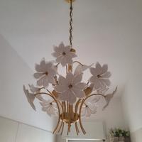 Lampadario con fiori