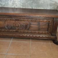 cassapanca/baule in legno