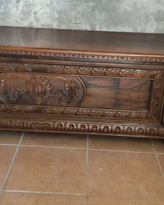cassapanca/baule in legno