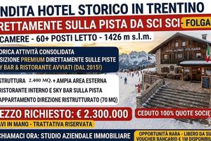 Hotel direttamente sulla pista da sci + skybar