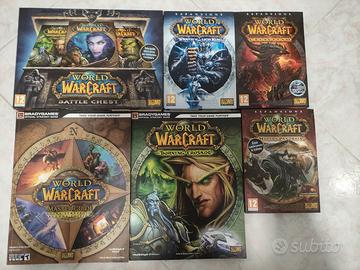 Word of Warcraft collezione DVD PC più Guide