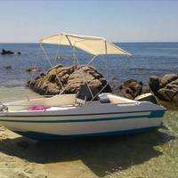 Barca motore e carrello