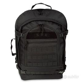 Zaino SOC  Bugout Bag Black esercito militare USA
