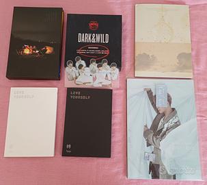 Lotto Kpop album BTS/ Got7 (no spedizione, tratt.)