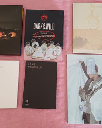 Lotto Kpop album BTS/ Got7 (no spedizione, tratt.)