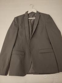 giacca grigia Clayton taglia 48