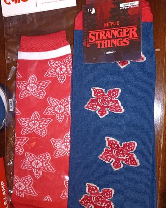 coppia calze Stranger Things nuove