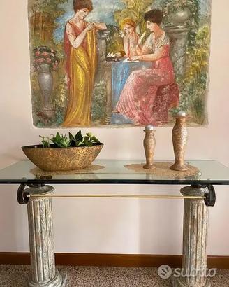 Consolle stile liberty