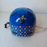 Casco Skateboard/Bici Bambino - Blu con Grafica