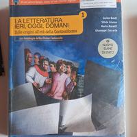 La letteratura Ieri, Oggi e Domani 1 + Antologia 