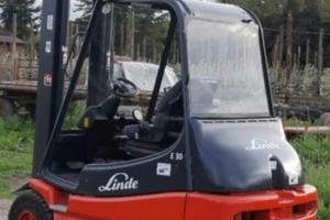 Carrello elevatore Linde elettrico E30