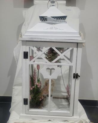Lanterna lampada stile shabby