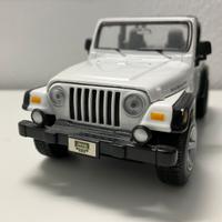 Modellino Jeep Wrangler Bianco