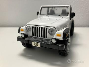Modellino Jeep Wrangler Bianco