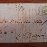 Sovracoperta Regno d'Italia del 1 Settembre 1869