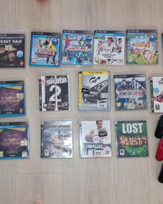 Lotto Accessori e Giochi PS3