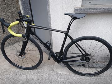 bici da corsa scott addict 20   tg.52 carbonio 