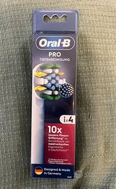 4 testine Oral B Pro pulizia profonda