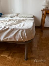 Letto 140x190 materasso compreso