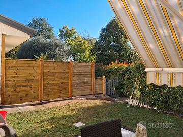 Appartamento con giardino.