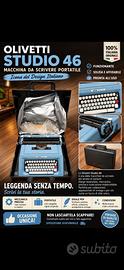 Olivetti Studio 46 originale con valigetta