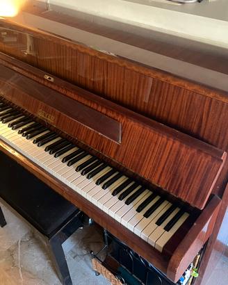 Pianoforte verticale Geyer in legno