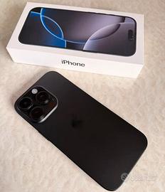 iPhone 16 Pro 128GB Nero come nuovo