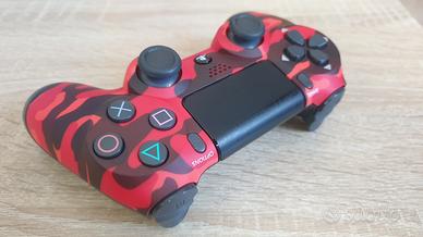 ps4 controller navy rosso con usb-C