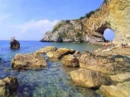 Palinuro zona arco naturale