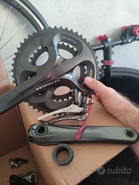 Freni + Guarnitura + cambio x bici da corsa